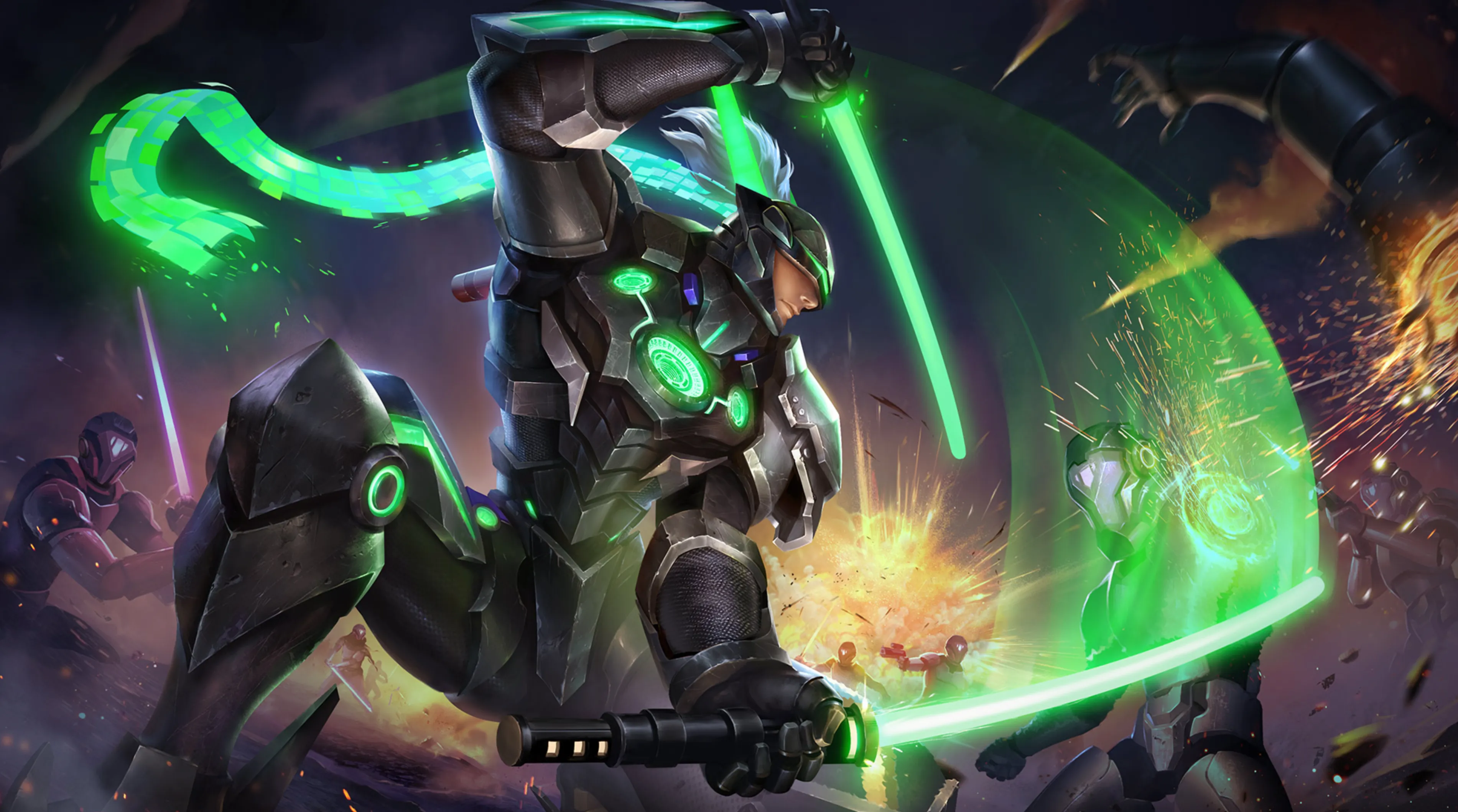 Saber and yu zhong duo